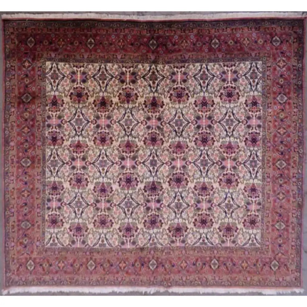 One Of The Kind Persian Bidjar Rug 8'3" x 8'1" zandirugs